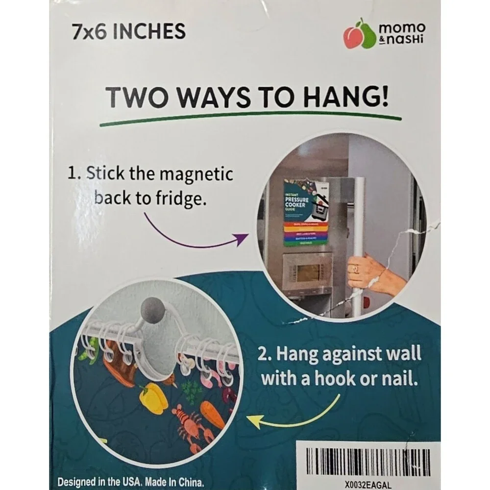 Instant Pot Magnetic Cheat Sheet Magnet - Instant Pot Accessories - Cookbooks